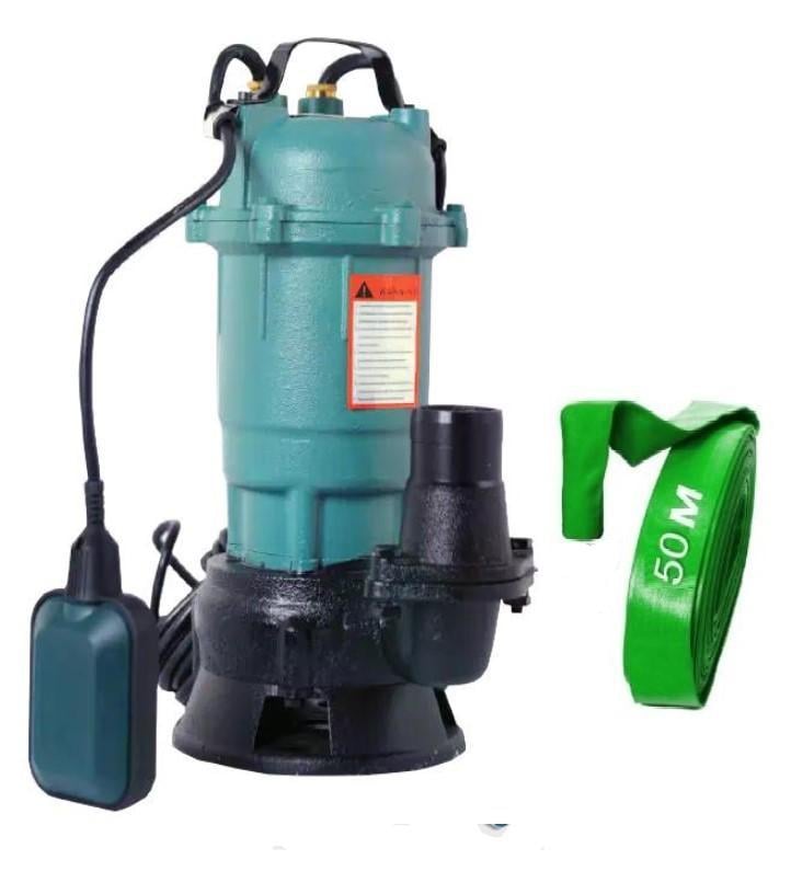 Насос дренажно-фекальный с измельчителем Lider WQD 1.3-1.5 kw чугун для грязной воды/фекалий/сливных ям с поплавком и шлангом 50 м (32469134) Насос дренажно-фекальный с измельчителем Lider WQD 1.3-1.5 kw чугун для грязной воды/фекалий/сливных ям с поплавком и шлангом 50 м (32469134)