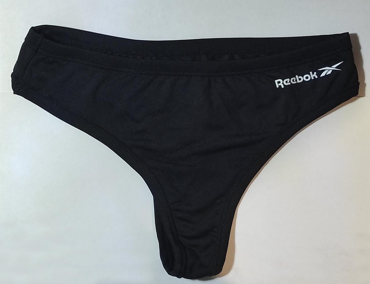 Трусики-стринги женские из лого M Черный (23-36-1464-Ч-M)