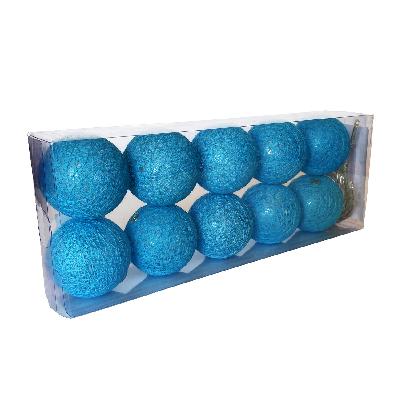 Гірлянда світлодіодна LTL Бавовняні Кульки 10 led Blue - фото 2 Гірлянда світлодіодна LTL Бавовняні Кульки 10 led Blue - фото 2