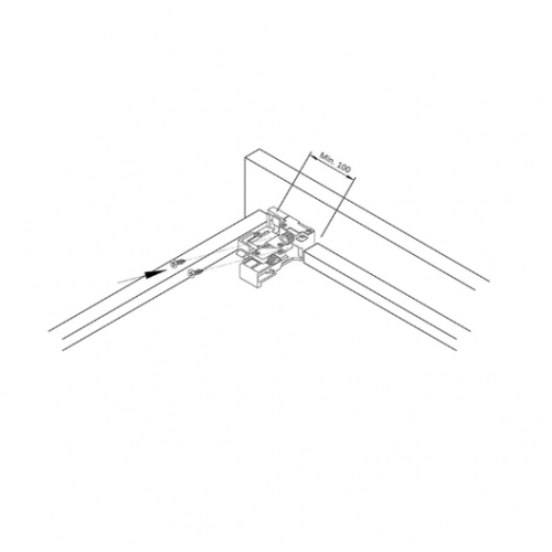 Направляючі прихованого монтажу Muller Max 3D SC 550 для ДСП 18 мм 2 шт. (714706) - фото 4 Направляючі прихованого монтажу Muller Max 3D SC 550 для ДСП 18 мм 2 шт. (714706) - фото 4