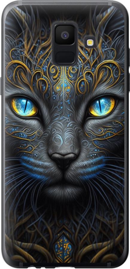 Чехол на Samsung Galaxy A6 2018 Кошка (5548u-1480-42517)