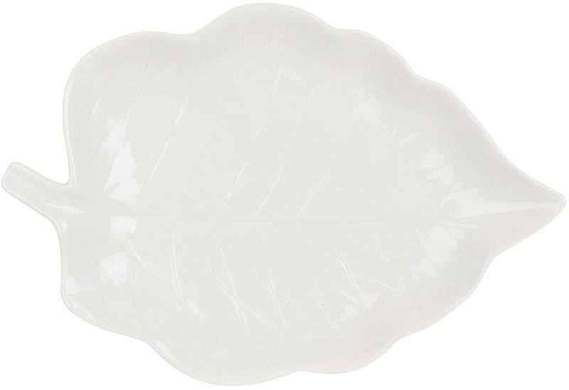 Блюда сервировочные City Лист 2 шт. 30х20 см Белый Блюда сервировочные City Лист 2 шт. 30х20 см Белый