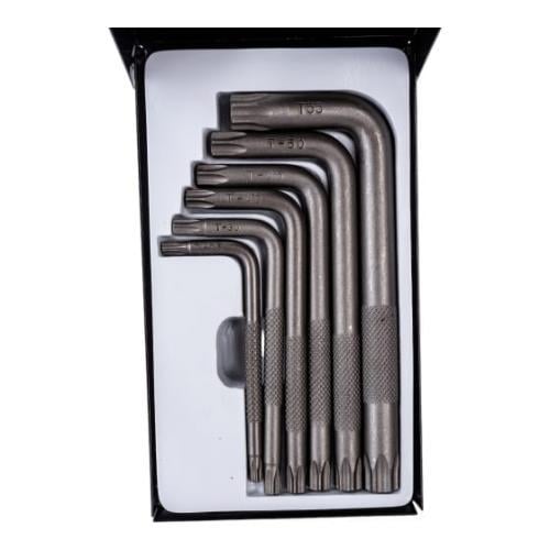 Набор ключей Force Torx 6 пр. Т25-Т55 в металлическом кейсе (5502)