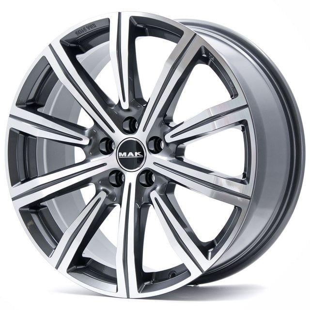 Диски литі Mak Birmingham 8.5x20 5x120 ET43 DIA72.6 Gun Metal Mirror (1001901576) Диски литі Mak Birmingham 8.5x20 5x120 ET43 DIA72.6 Gun Metal Mirror (1001901576)