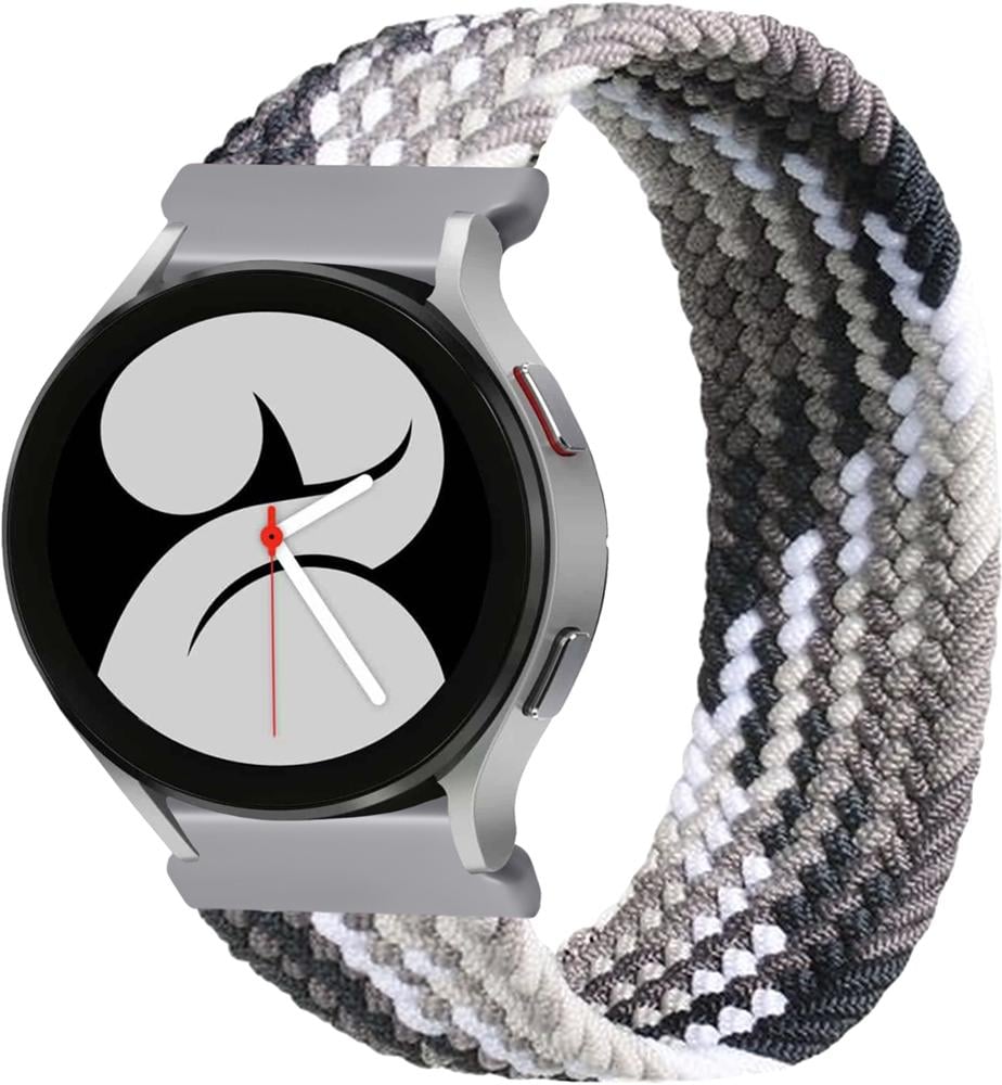Ремешок Solo Loop Multi для Galaxy Watch 4 40 мм (145 мм) Black Silver (26282-03) Ремешок Solo Loop Multi для Galaxy Watch 4 40 мм (145 мм) Black Silver (26282-03)