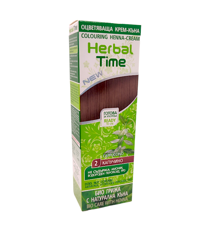 Крем-хна Herbal Time 2 Капучино