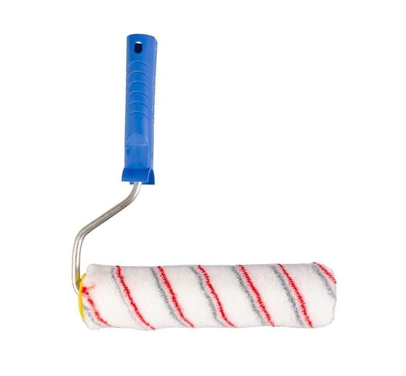 Малярський валик MasterTool Multicolor 48/250/11 мм 8 мм з ручкою (92-5704-P) - фото 2 Малярський валик MasterTool Multicolor 48/250/11 мм 8 мм з ручкою (92-5704-P) - фото 2