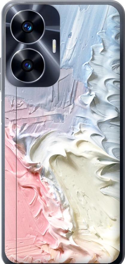 Чехол на Realme C55 Пастель v1 (3981u-2992-42517)