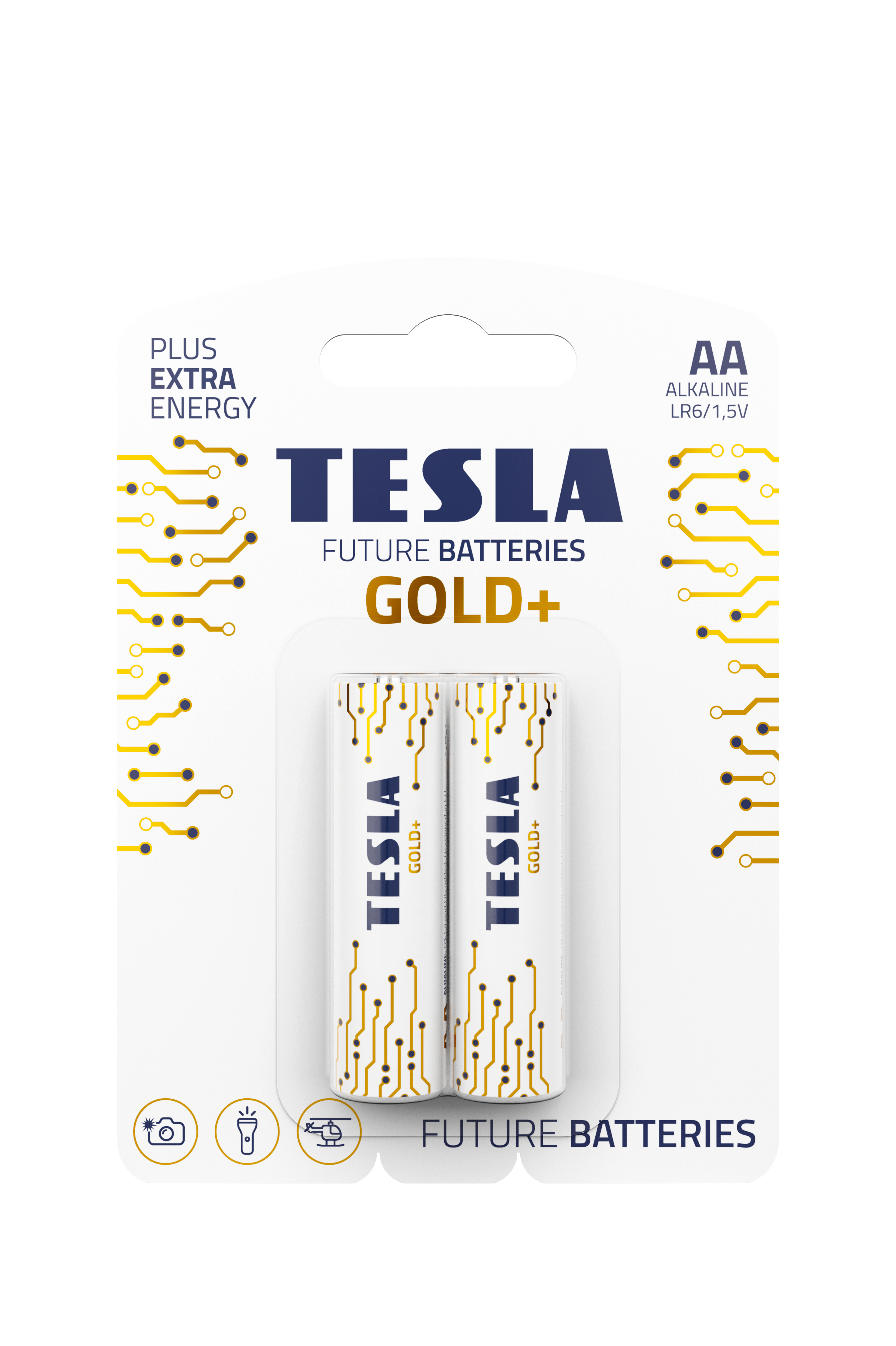 Батарейки Tesla Gold AA LR06 2 шт. (000001285)