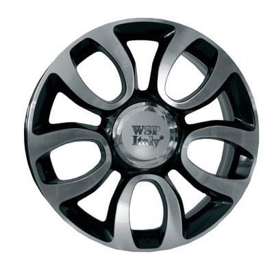 Диски на авто WSP Italy W167 R17 W7 PCD5x98 ET41 DIA58.1 GlossY Black Polished