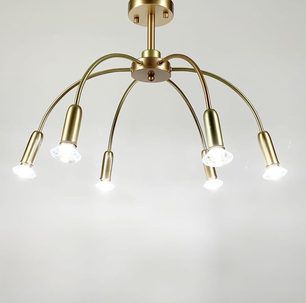 Люстра на 6 хрустальных ламп (5009/6)