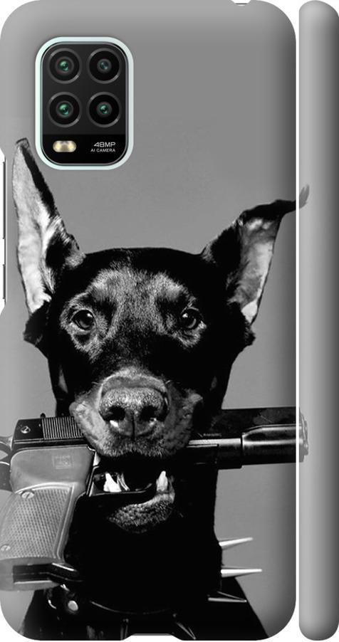 Чехол на Xiaomi Mi 10 Lite Доберман (2745m-1924-42517)