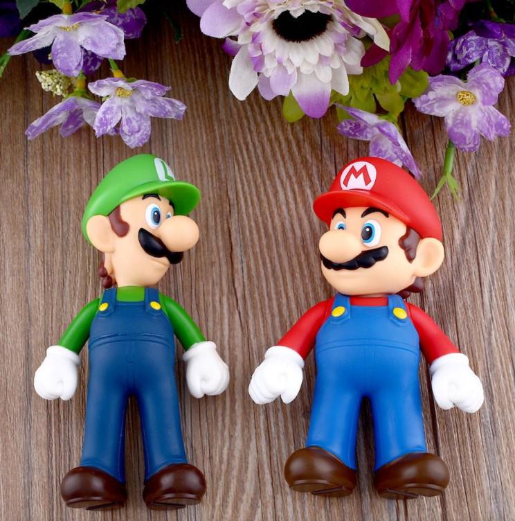 Фигурки Super Mario Марио и Луиджи 12 см (74c74138)