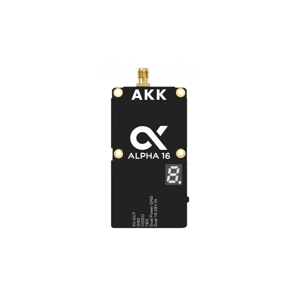 Видеопередатчик VTX AKK Alpha 16W 4.9G-6G 96CH (A16)