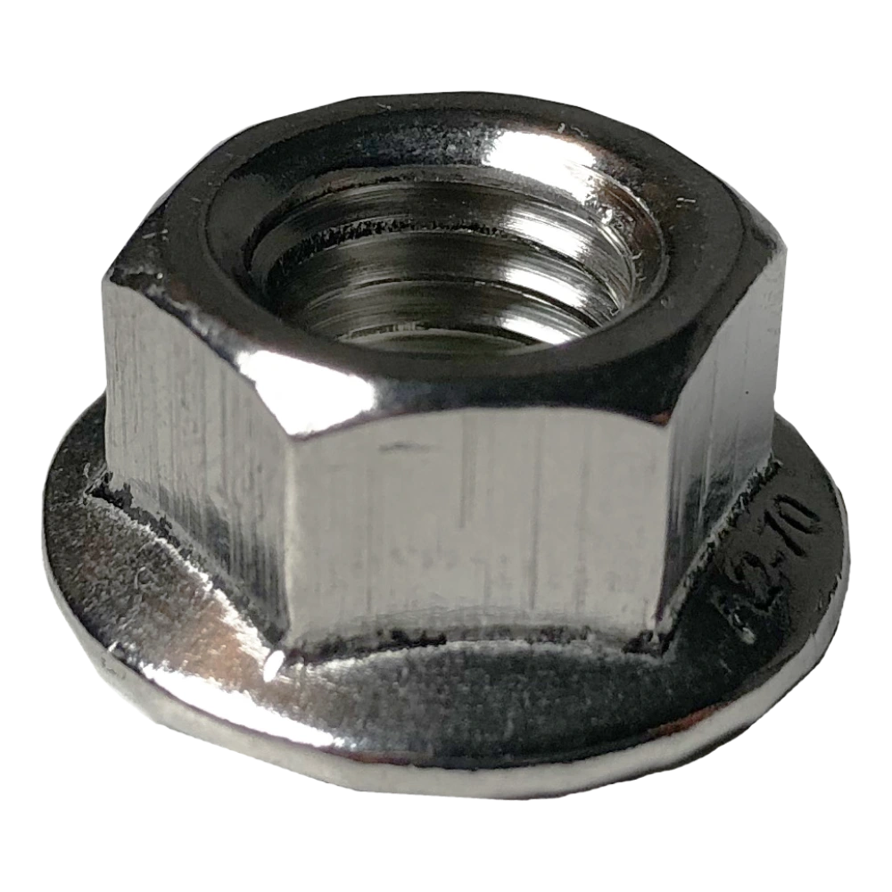 Гайка фланцевая зубчатая Photonica DIN 6923 M10 A2 Grey (6923-10) Гайка фланцевая зубчатая Photonica DIN 6923 M10 A2 Grey (6923-10)