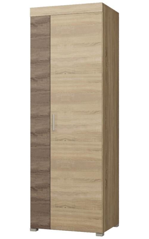 Шкаф распашной Эверест Британия ШП-3 для дома Сонома/Трюфель