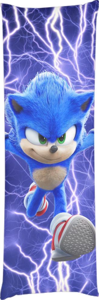 Подушка дакимакура Sonic Lightning 1 50x150 см (13545887)