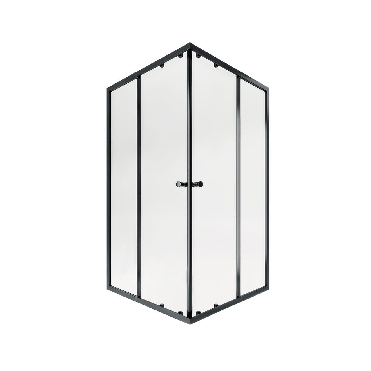 Душевая кабина Qtap Pisces BLA107-9SC5 стекло Clear 5 мм без поддона 75-90x75-90 см (2736406163)
