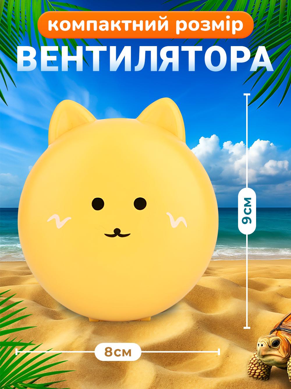 Зеркало косметическое Andowl Q-T171X1 с вентилятором и подсветкой USB 500 mAh Зеленый (c8f88979) - фото 8