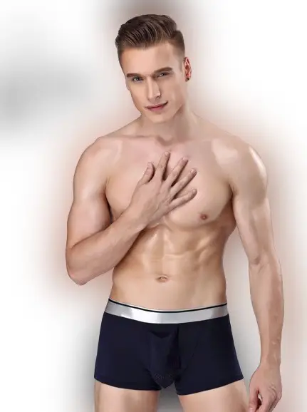 Трусы боксеры мужские L Синий (10000165(2)