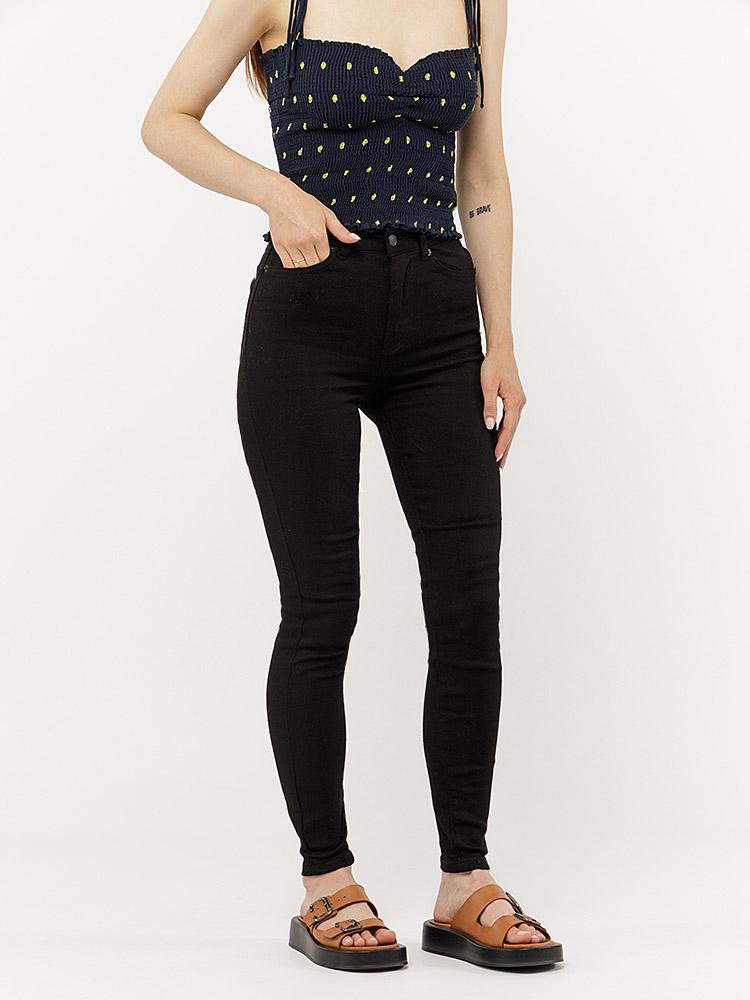 Джинсы женские ЦБ-00227505 р. 52 Черный (SKT000926680)