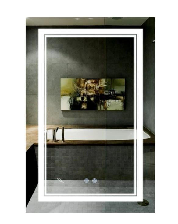 Дзеркало Qtap Cardinal з LED-підсвічуванням Touch (QT0478C6080)
