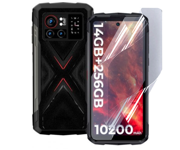 Противоударная гидрогелевая пленка Hydrogel Film для Hotwav Cyber X, Transparent