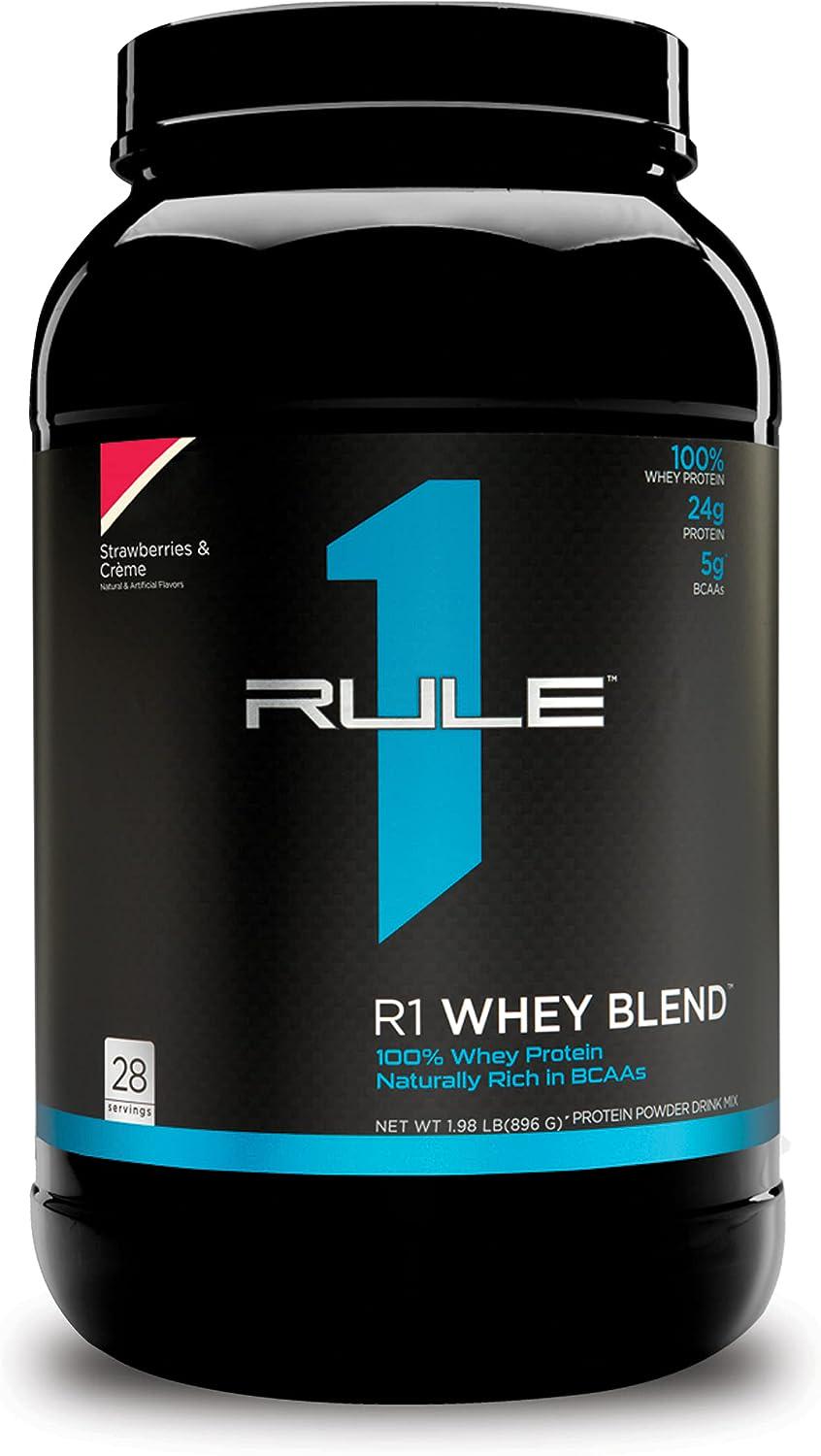 Протеин Rule One Whey Blend Strawberries &Creme 908 г