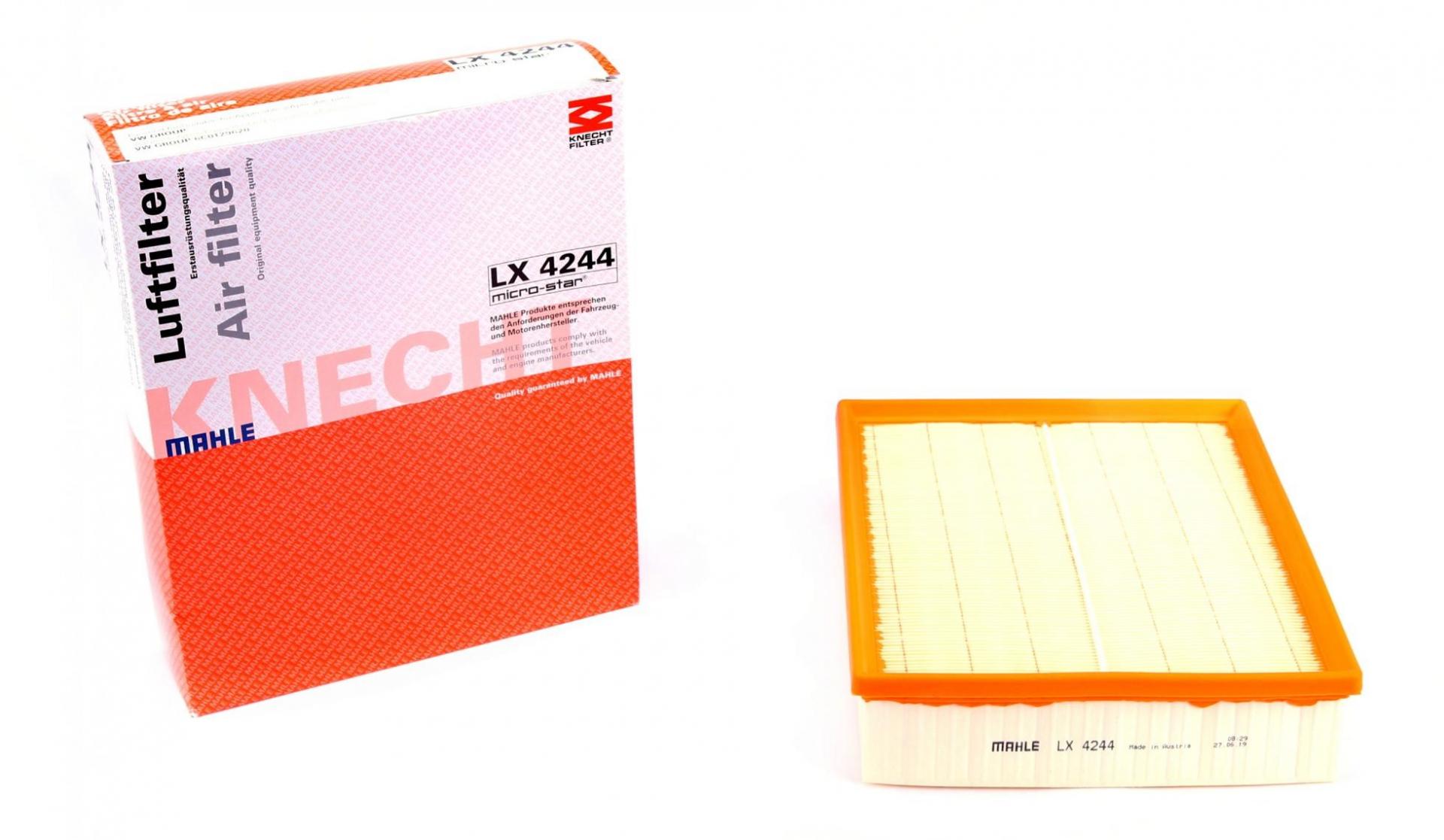 Фильтр воздушный KNECHT для VW Polo 1,8GTI/Seat Toledo 1,6TDI 14- (LX 4244)