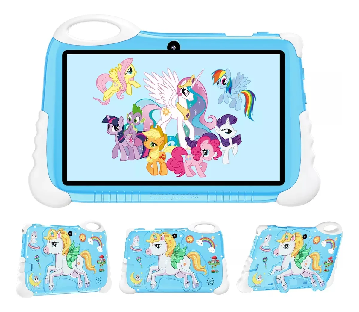 Планшет дитячий 7" DSK D02 із єдинорогом на Android (D02blue) - фото 2