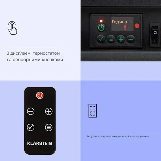 Электрический камин KLARSTEIN Dukono 1800 Вт от 10 до 30 °C (10039851) - фото 3 Электрический камин KLARSTEIN Dukono 1800 Вт от 10 до 30 °C (10039851) - фото 3