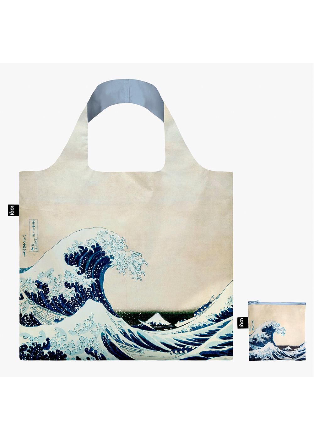Сумка-шоппер Loqi KATSUSHIKA HOKUSAI The Great Wave (HO.WA.R)