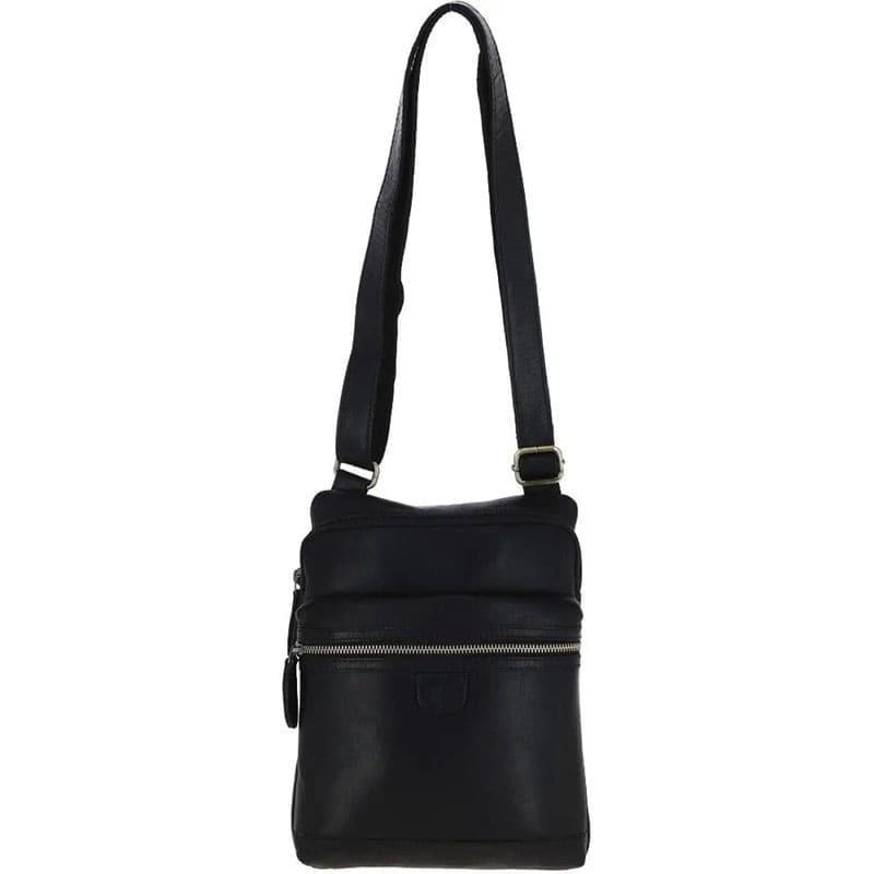 Мужская сумка Ashwood T71 кожаная Black (T71 BLK)