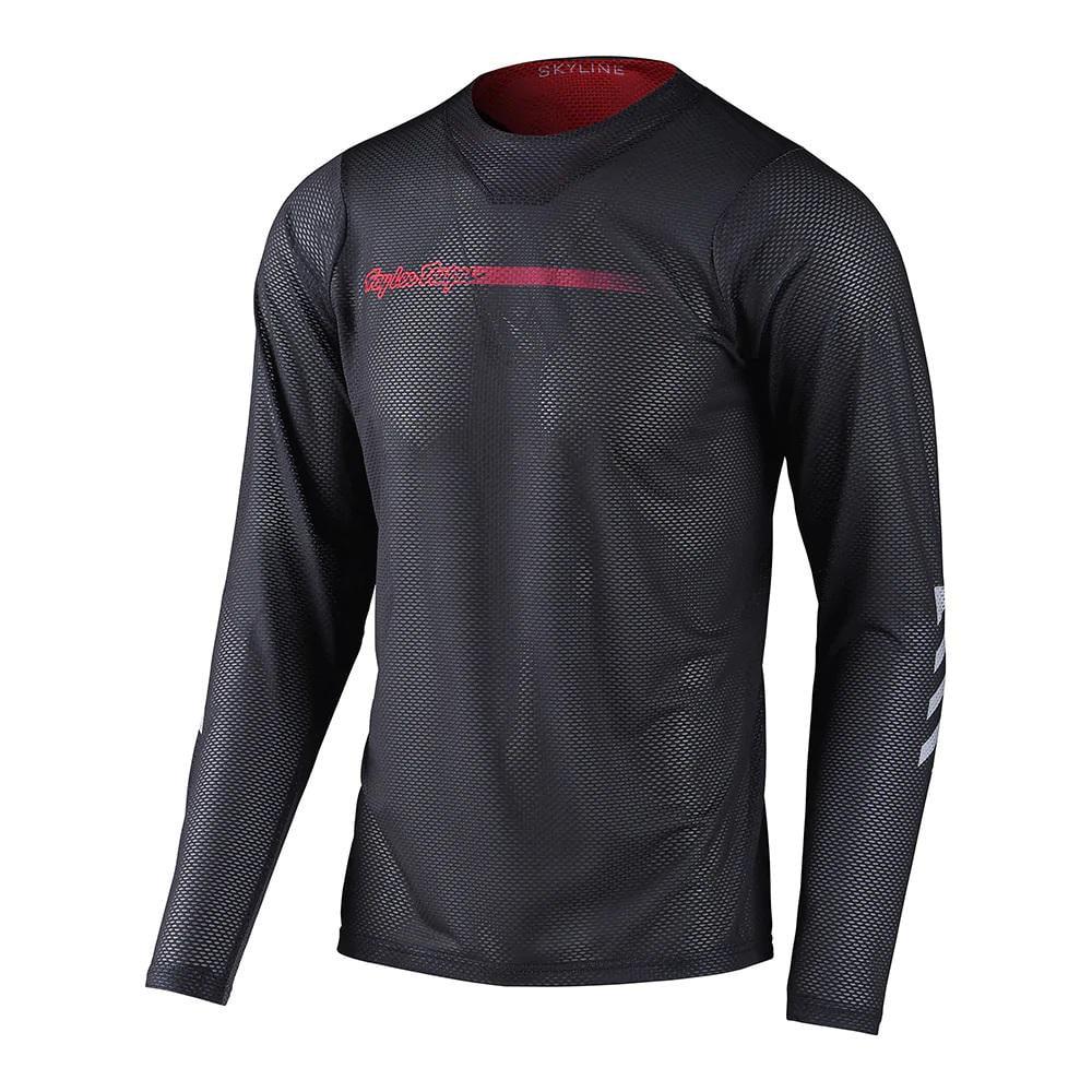 Джерсі TLD SKYLINE AIR LS JERSEY CHANNEL L Carbon (345989044)