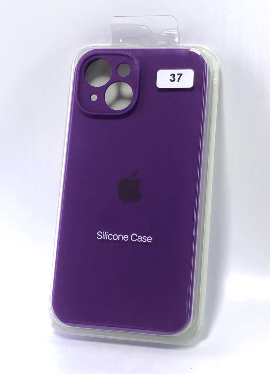 Чехол для телефона iPhone 13 Silicone Case FULL Camera №37 ultra violet (4you)