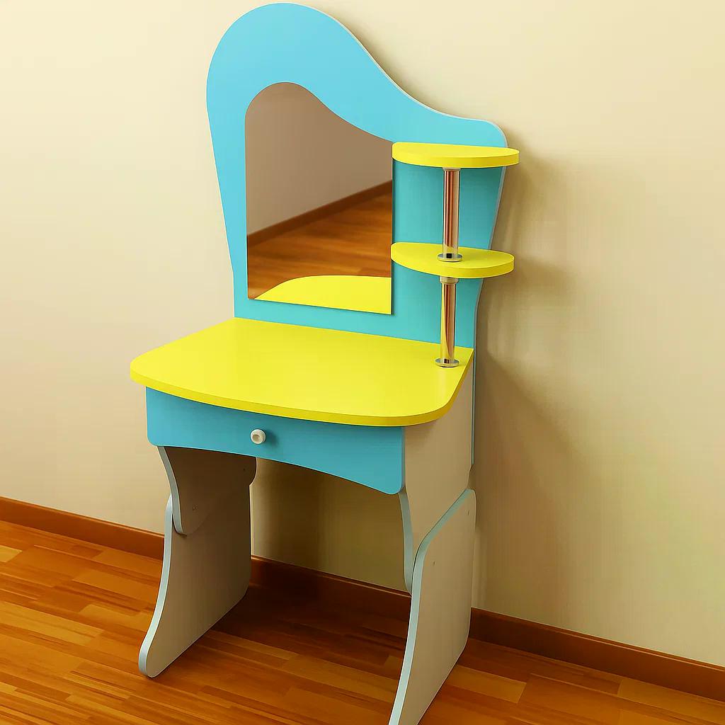 Дитячий ігровий стіл Gap Перукарня DS-68 для сюжетно-рольових ігор у дитячому садку Синій