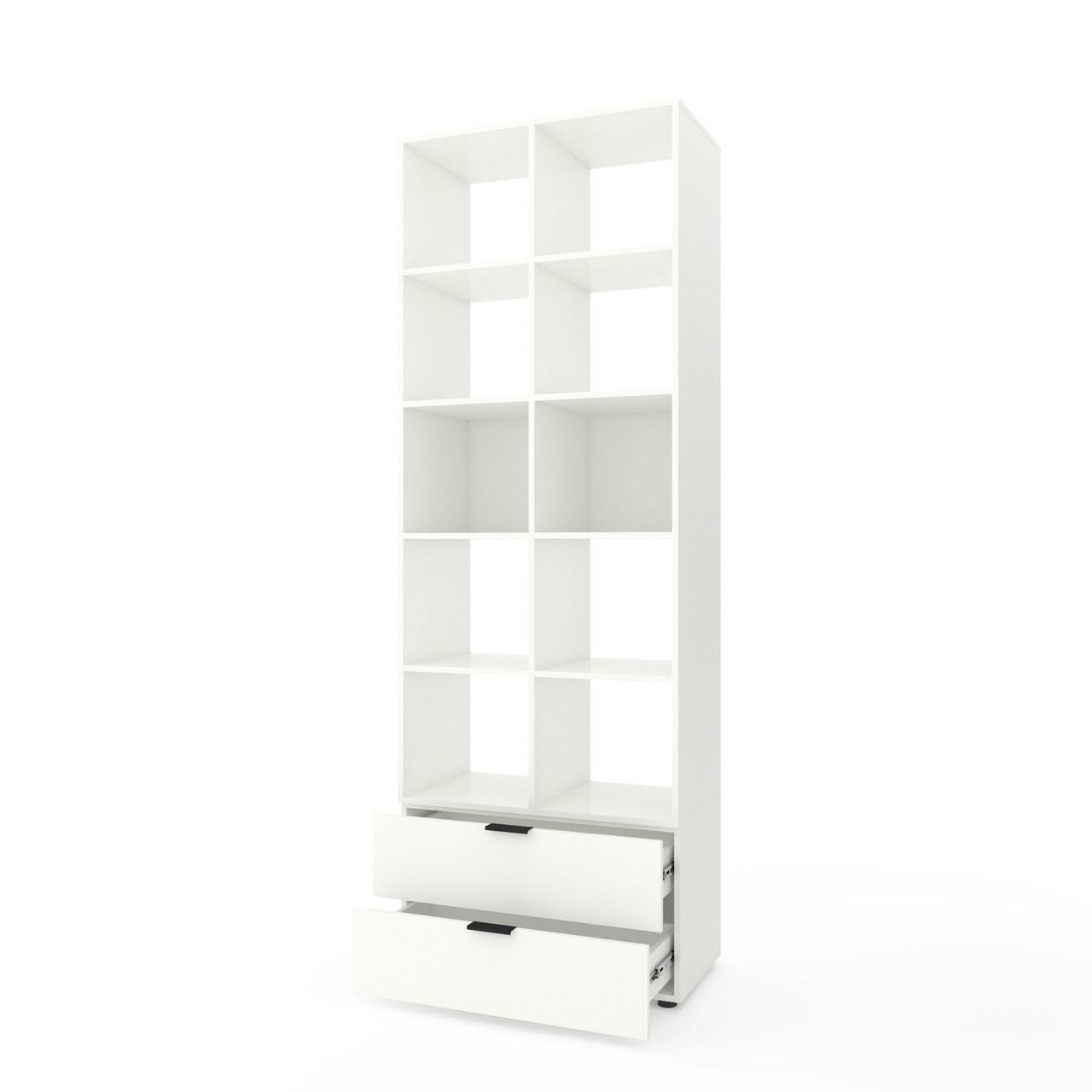 Шкаф Metkas Home A033 ЛДСП 800x420x2300 мм Белый Снег