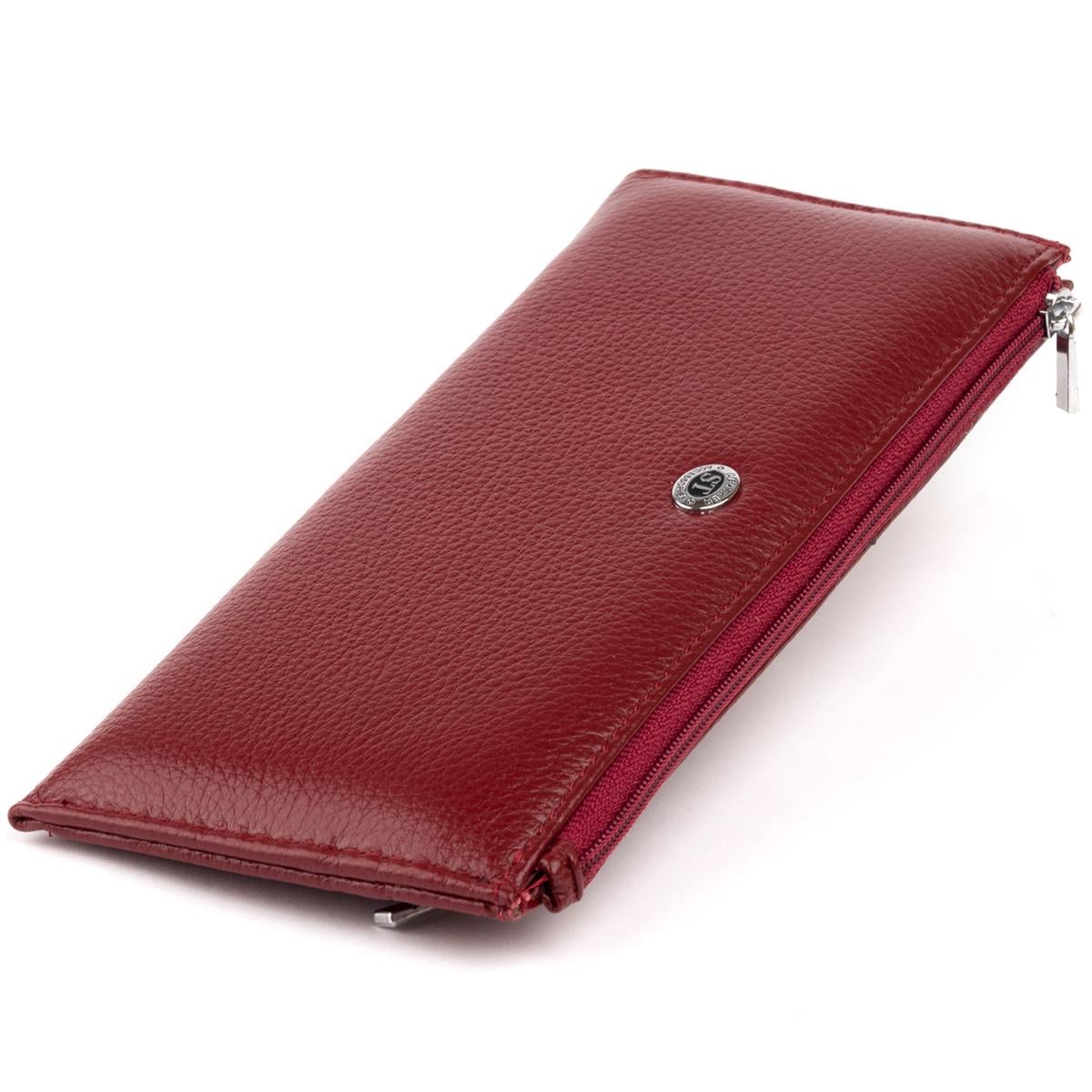 Кошелек женский ST Leather 19326 кожа Бордовый (47264)
