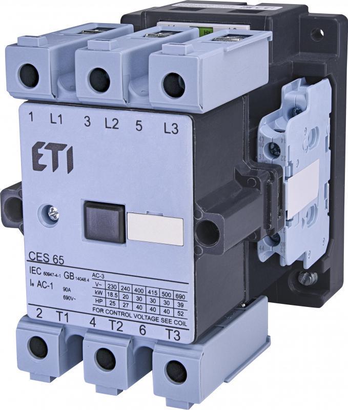 Контактор-пускатель ETI CES 65.22 65А 230 В 2NO 2NC (4646560)