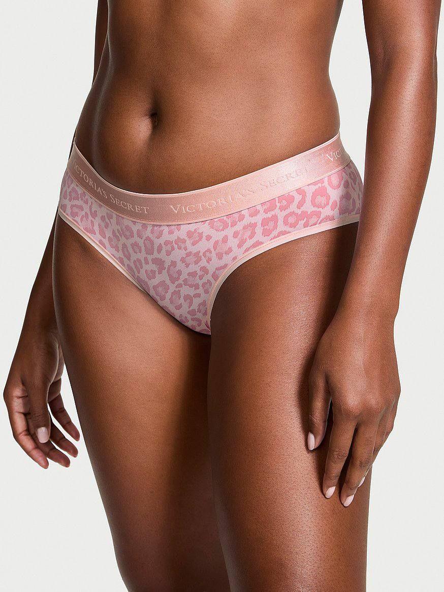 Трусики женские Victoria's Secret Hiphugger принт Леопардовый XS Розовый (2426046894)