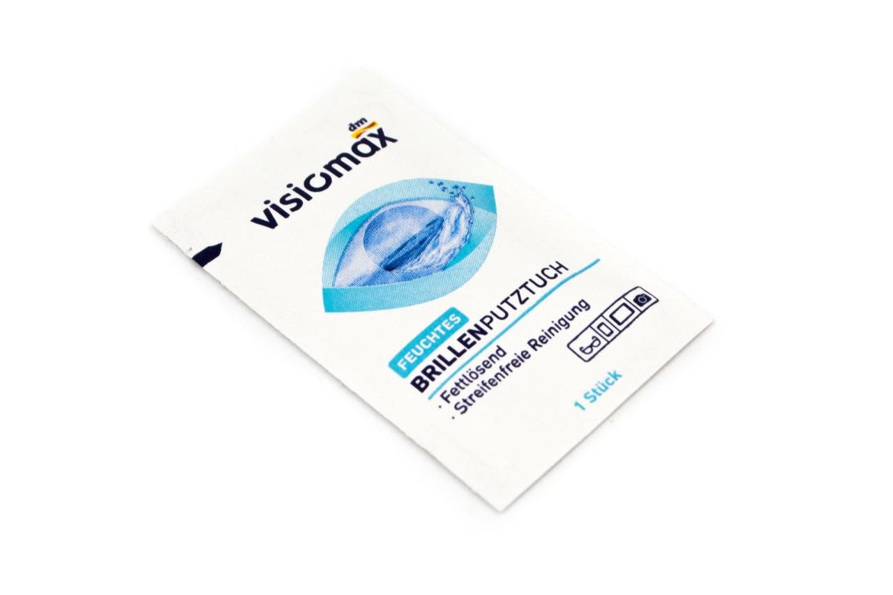 Салфетки влажные для очистки очков Visiomax (69962350965857)