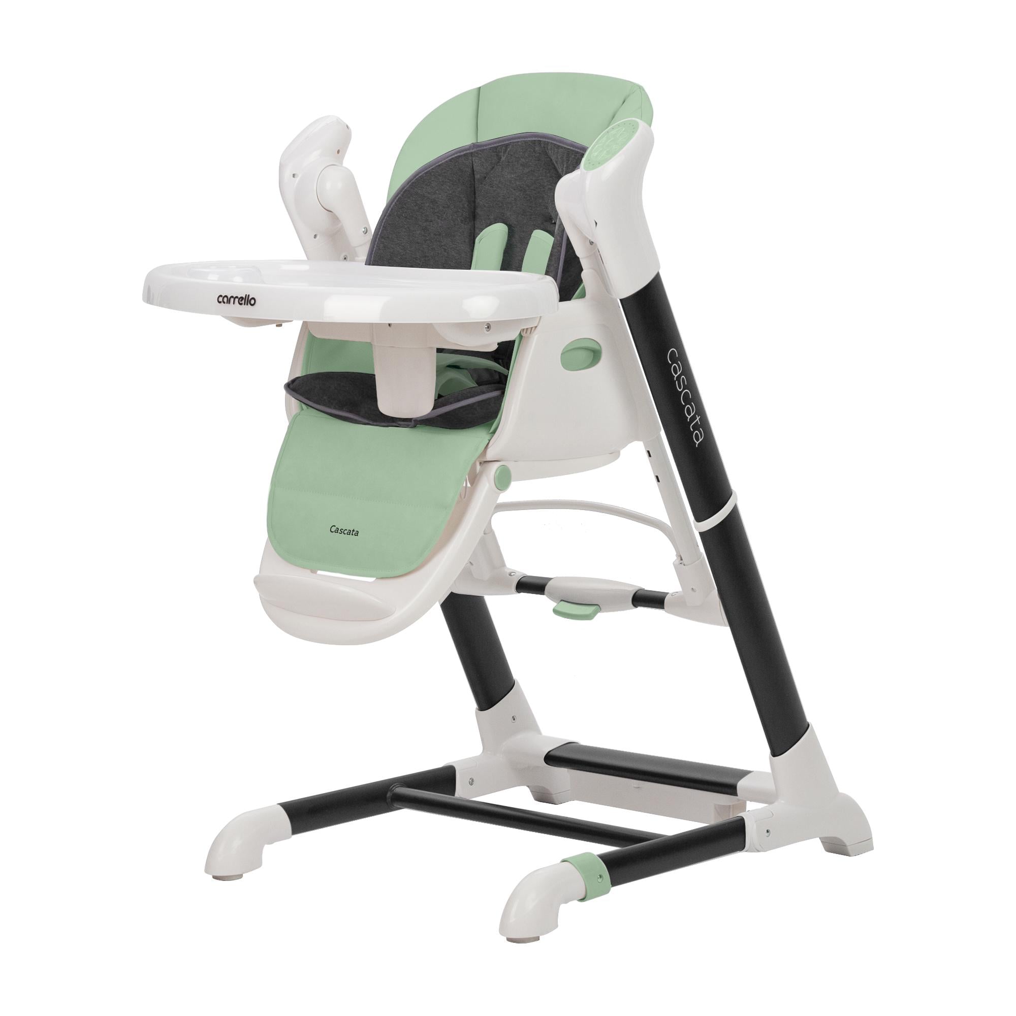 Стульчик-трансформер детский Carrello Cascata CRL-10303/1 из комбинированных материалов 58х90х98см Зеленый (150-7-CRL-10303/1Tropical Green)