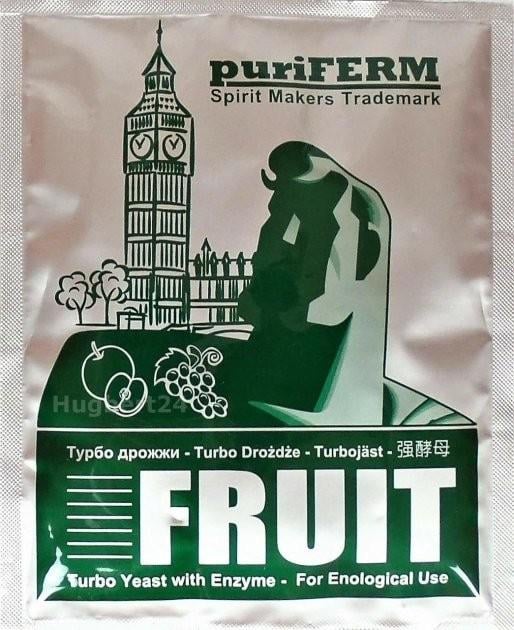 Турбо дріжджі Puriferm Fruit фруктові сухі 50 г (10036)