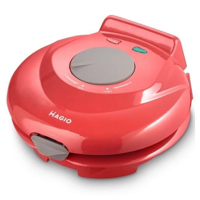 Вафельница Magio МG-394 для трубочек и тонких вафель Red (iz14112)