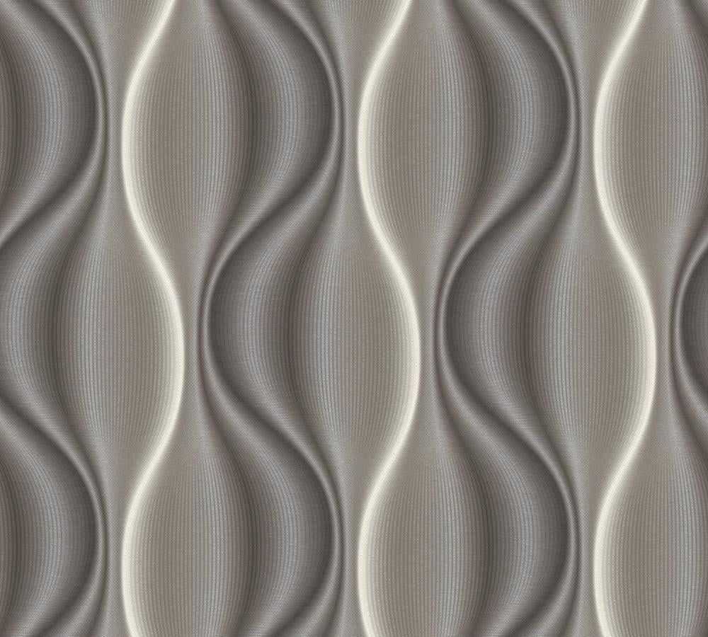 Обои виниловые на флизелиновой основе A.S. Creation Fluenty Mix 38677-1 Бежевый (13556862)