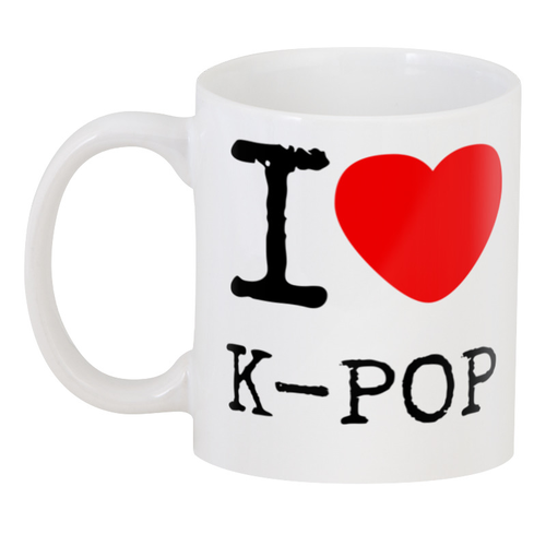Чашка "I love K-Pop" (.050)