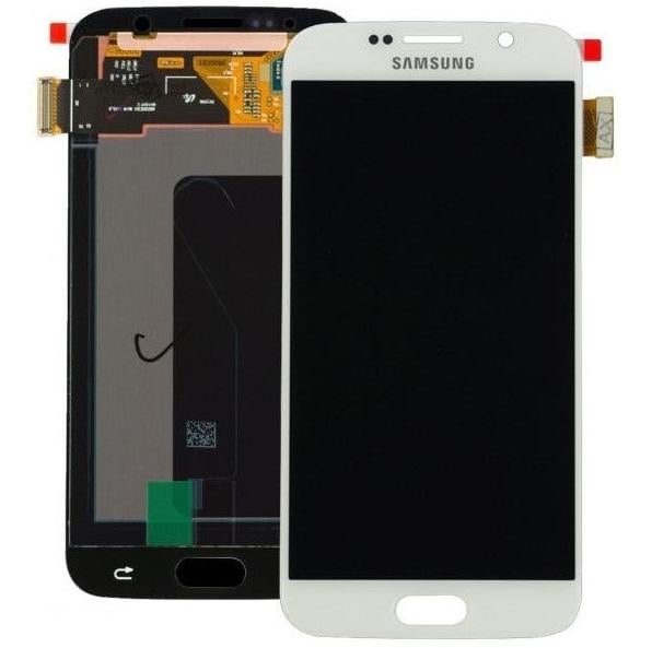 Дисплейный модуль Liquid Crystal Display/Touchscreen для Samsung G920F Galaxy S6 OLed Белый (000045988)
