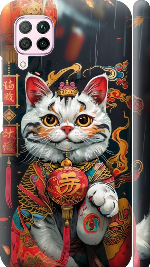 Чехол на Huawei Nova 6SE China Cat v2 (6135m-1823-42517)