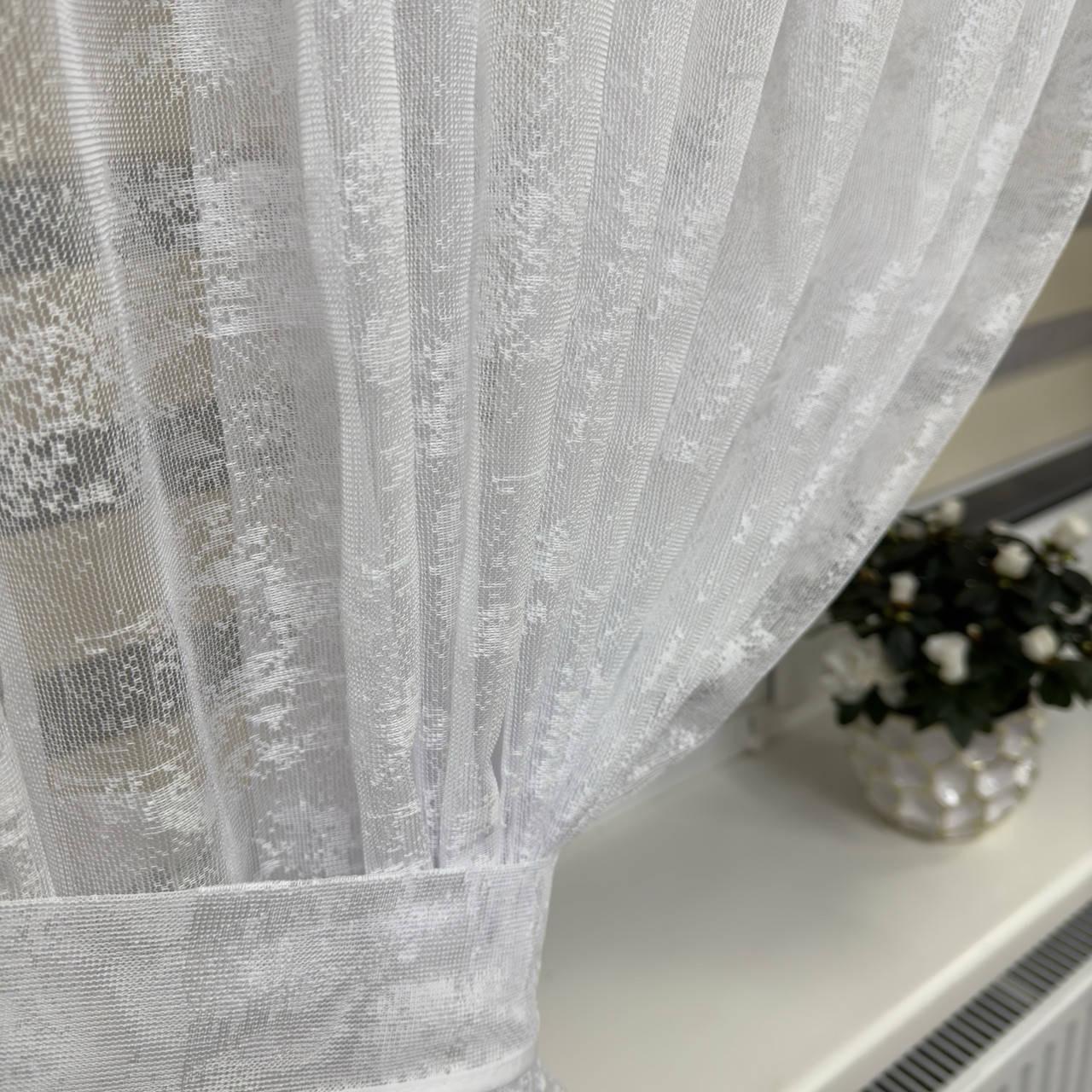 Шторки на кухню 400х170 см Белый (1001к) - фото 7 Шторки на кухню 400х170 см Белый (1001к) - фото 7