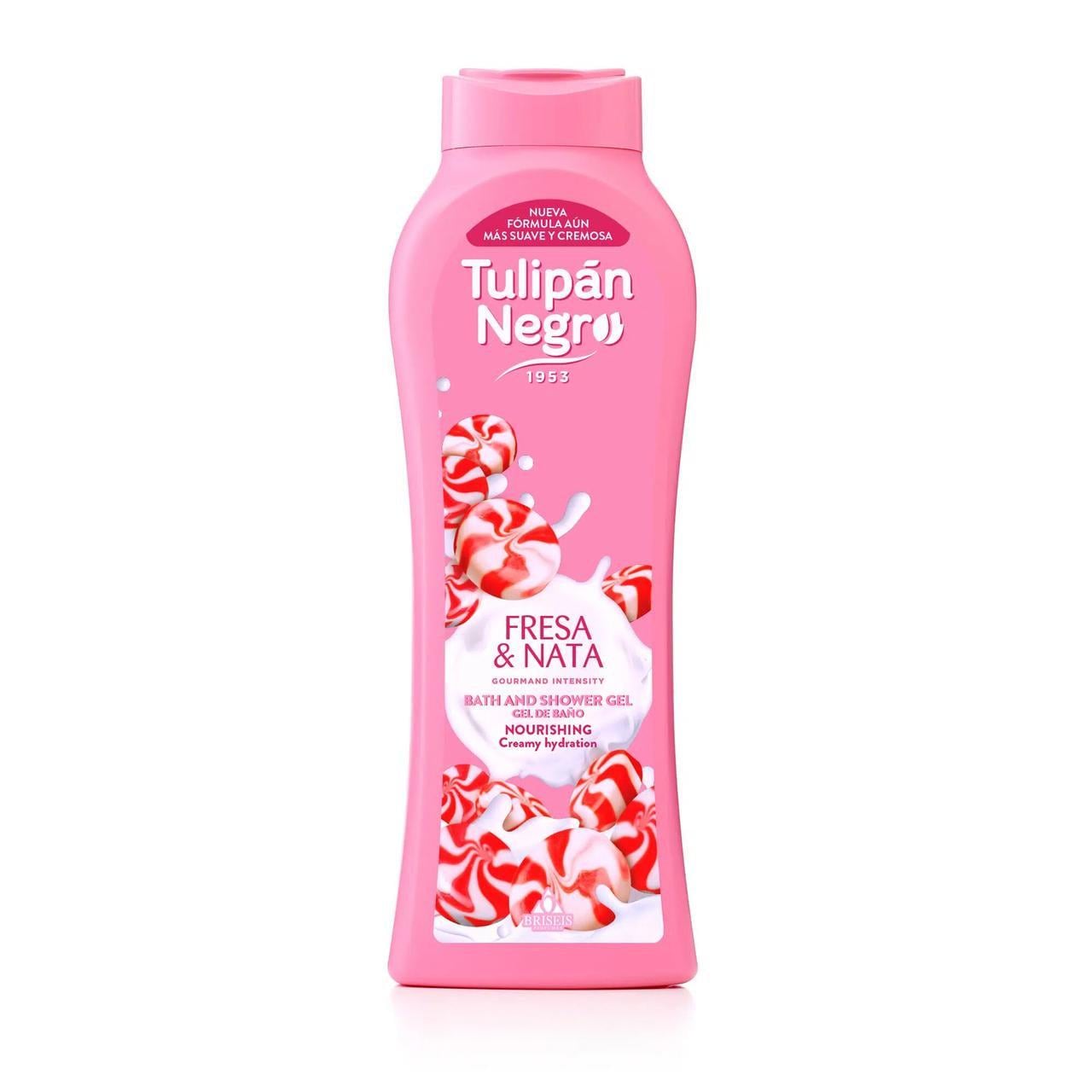 Гель для душа Tulipan Negro Клубничный крем 650 мл (2330216413)